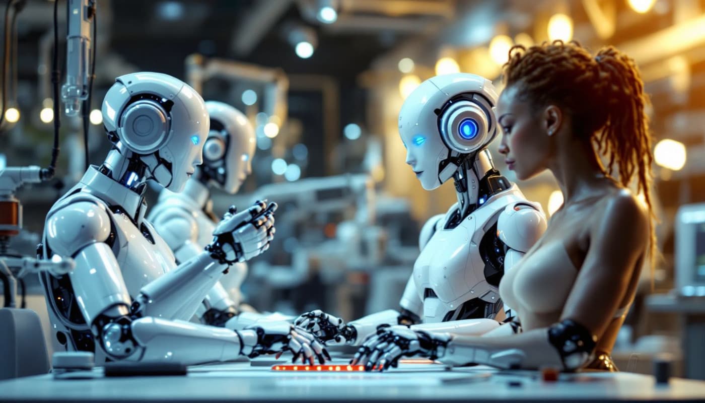 Professionnels africains travaillant sur des solutions technologiques modernes
